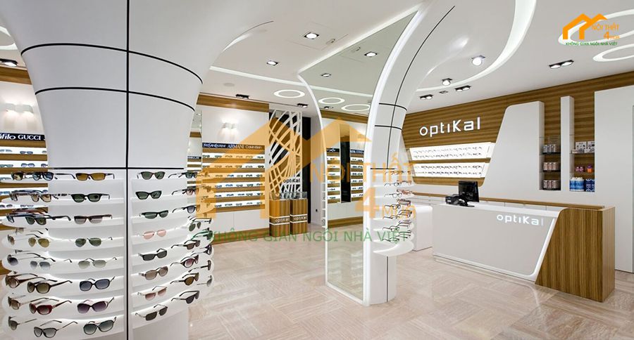 Thiết kế phòng khám mắt hiện đại, thông minh