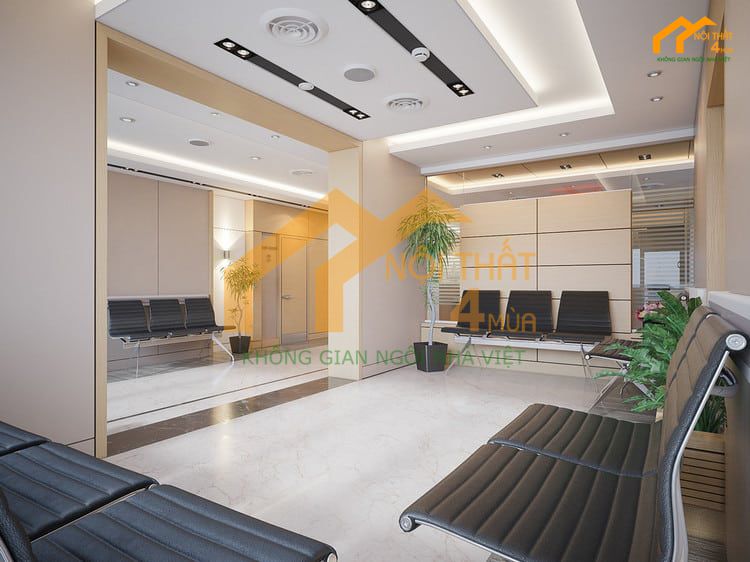 Thiết kế phòng khám mắt hiện đại, thông minh