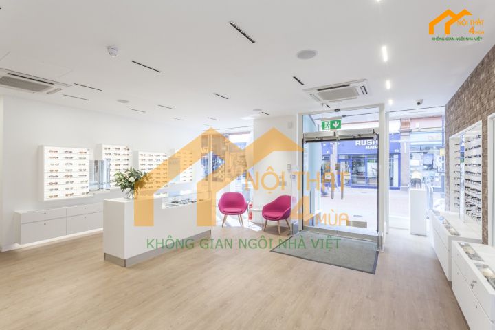 Thiết kế phòng khám mắt hiện đại, thông minh