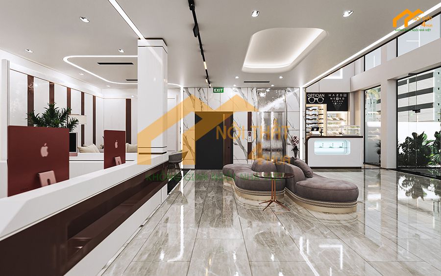 Thiết kế phòng khám mắt sang trọng, đẳng cấp