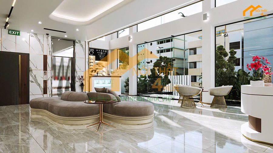 Thiết kế phòng khám mắt sang trọng, đẳng cấp