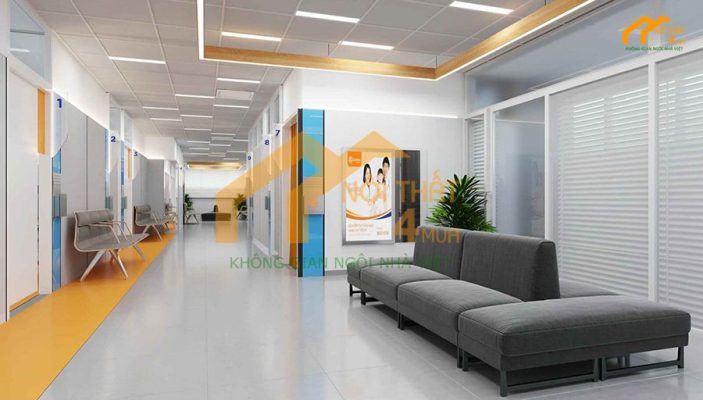 Thiết kế thi công phòng khám mắt đẹp hiện đại