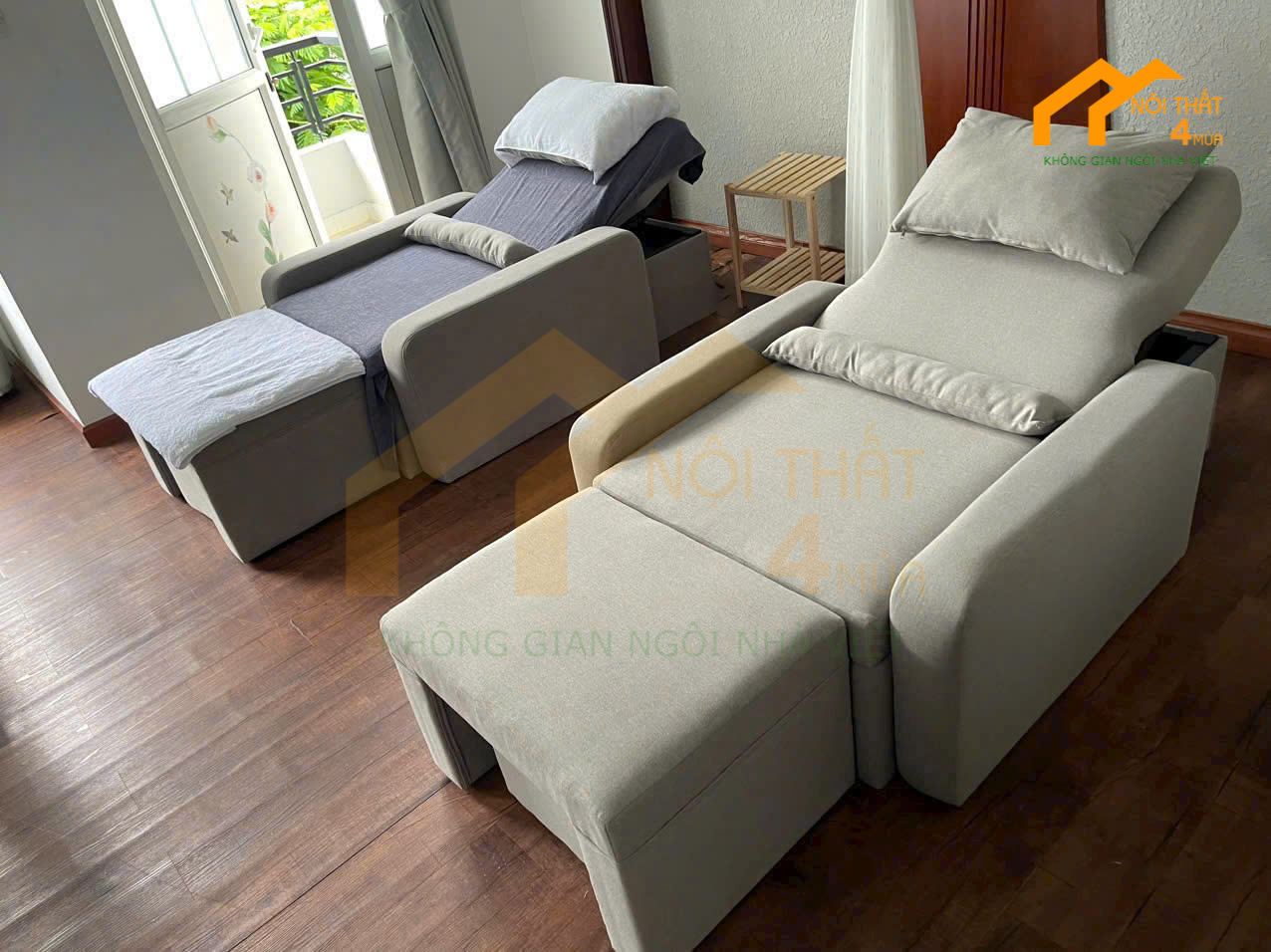 Mẫu ghế foot massage body tại Kim spa