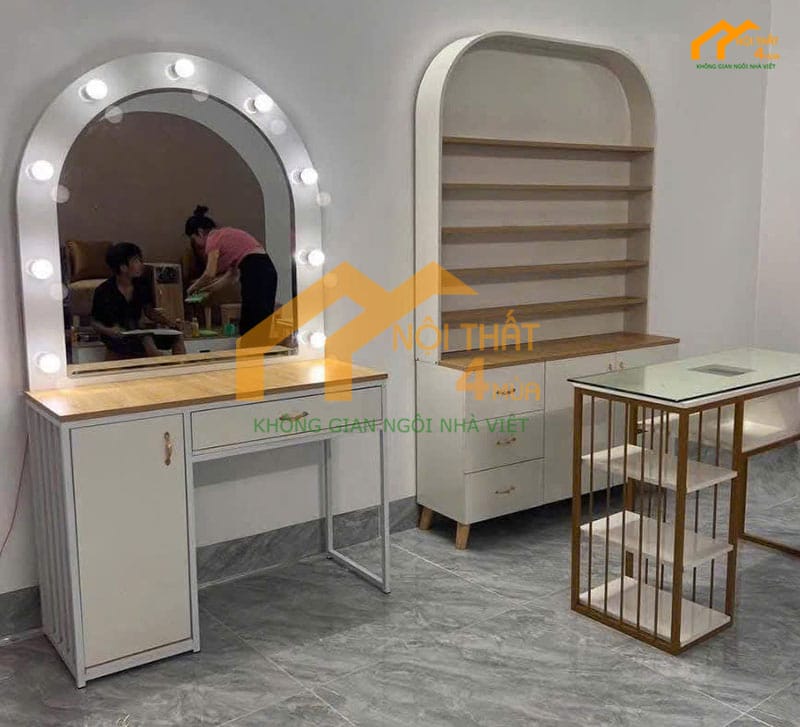 Bộ tủ giương cắt tóc nữ hiện đại
