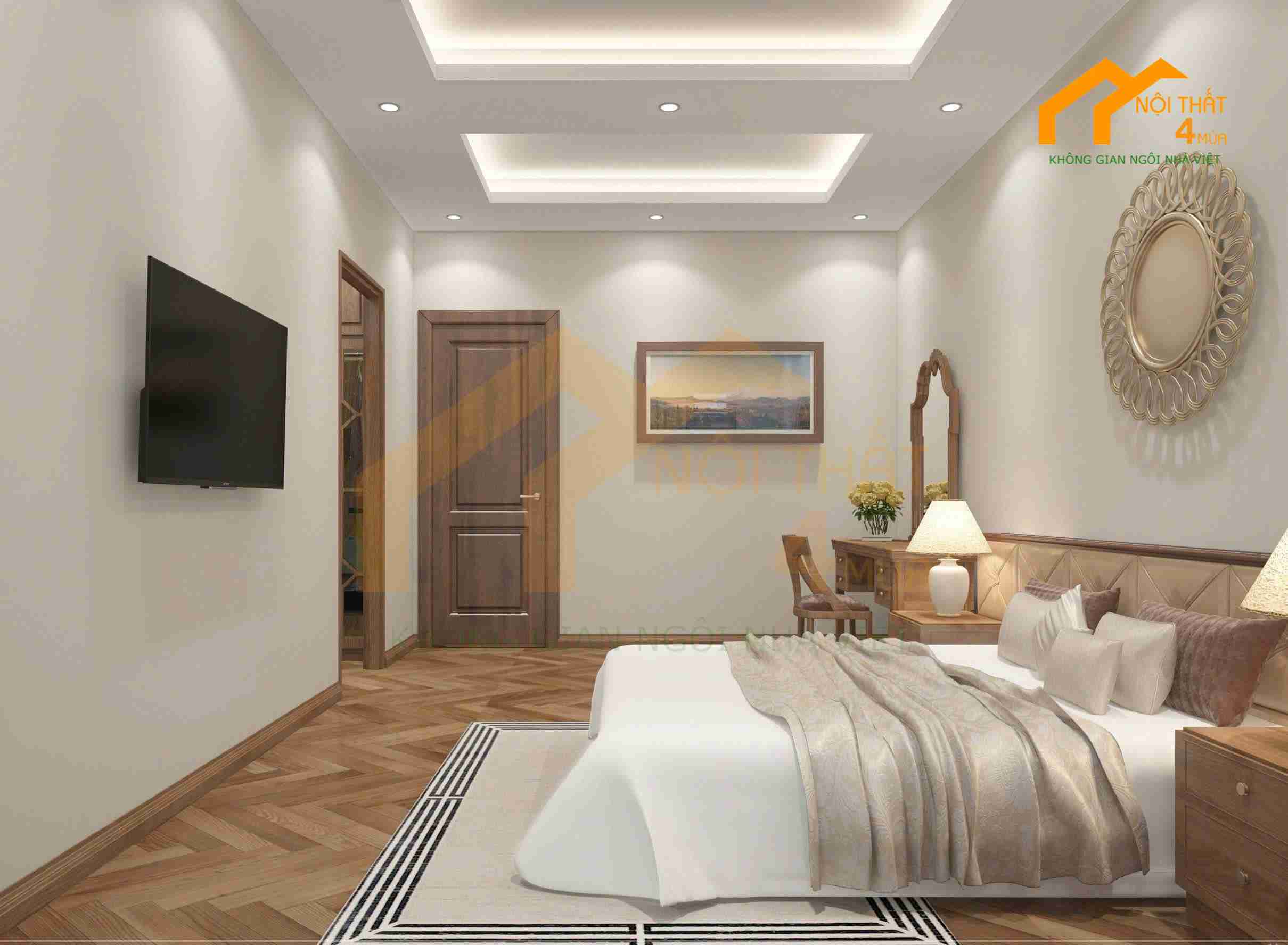 thiết kế nội thất nhà ống 5m