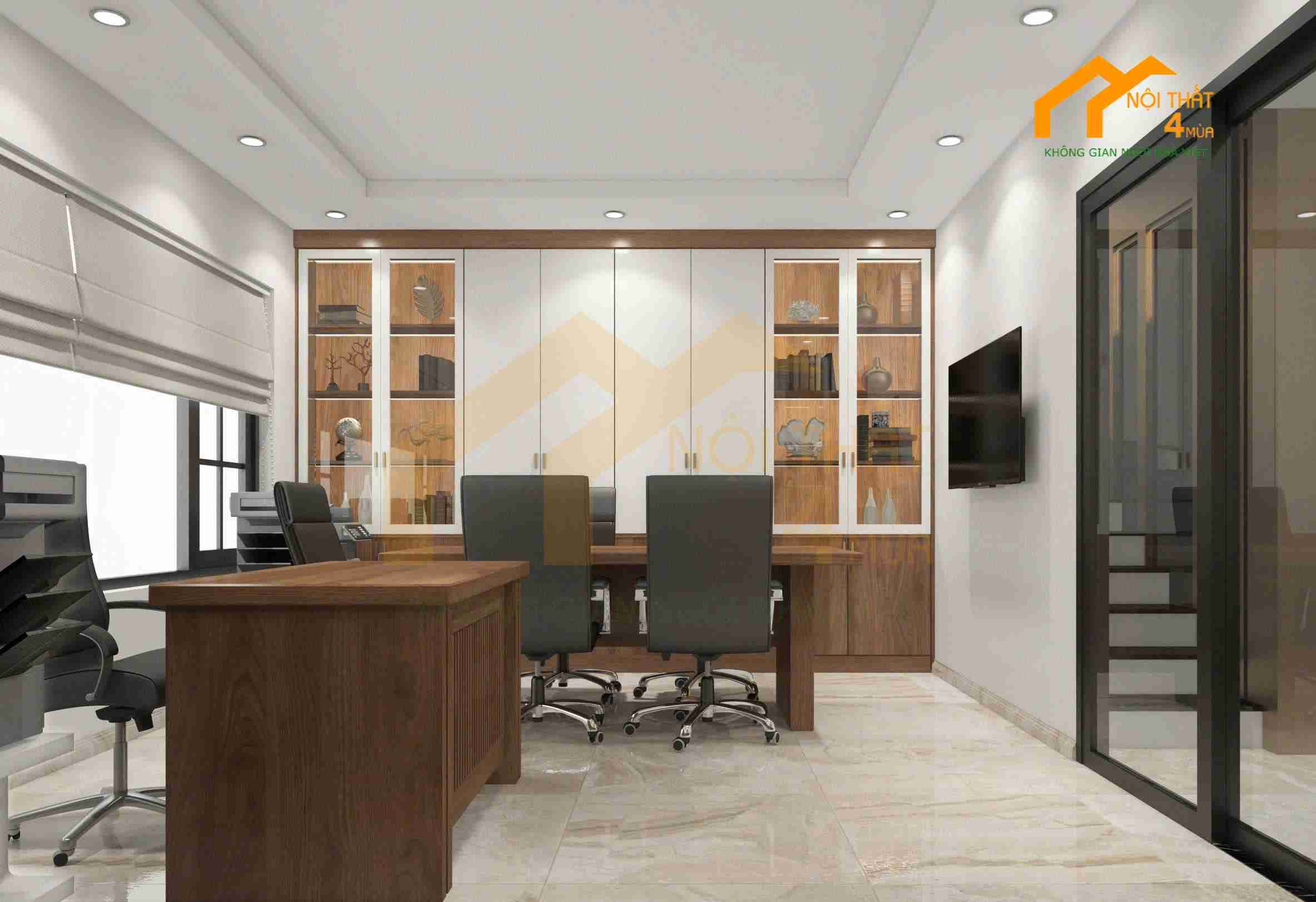 thiết kế nội thất nhà phố 5x12m