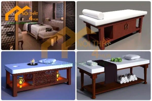 Giường spa tiêu chuẩn quốc tế cho spa cao cấp
