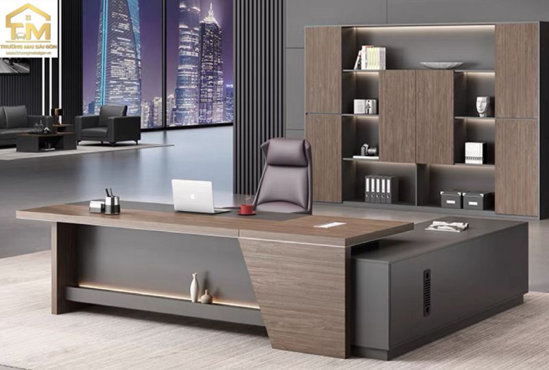 Kích thước bàn làm việc giám đốc và 8+ mẫu bàn khơi nguồn thành công 1 image1