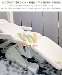 Giường phun xăm chỉnh điện 4 động cơ