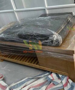 Giường spa gỗ sồi có hộc tủ cao cấp - GTK02 2 Giường spa gỗ sồi có hộc tủ cao cấp