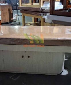 Giường spa gỗ công nghiệp cao cấp