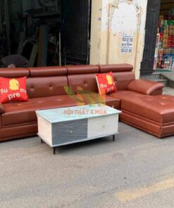 Sofa da phòng khách hiện đại - SPK001 2 Sofa phòng khách hiện đại