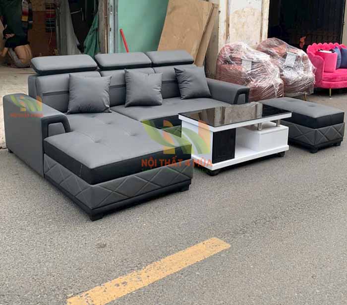 Sofa góc phòng khách hiện đại Sofa góc phòng khách hiện đại