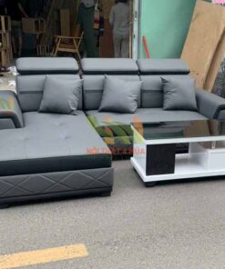 Sofa góc L phòng khách - SPK003 4 Sofa góc phòng khách hiện đại