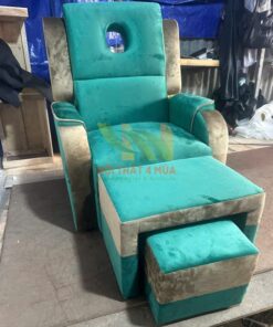 Ghế foot bọc nhung cao cấp