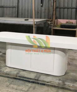 Giường spa gỗ sồi có hộc tủ cao cấp - GGS10