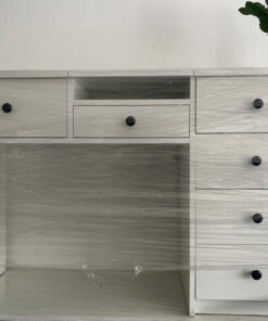 Bàn làm nail có hộc kéo hiện đại