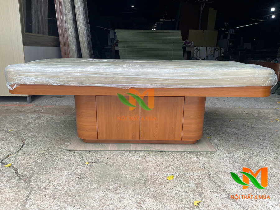 Giường spa cao cấp gỗ công nghiệp Giường spa cao cấp gỗ công nghiệp