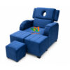 Ghế foot massage bọc nhung cao cấp