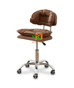Ghế Nail Chân Xoay Bọc Nệm Cao Cấp - GNBN01