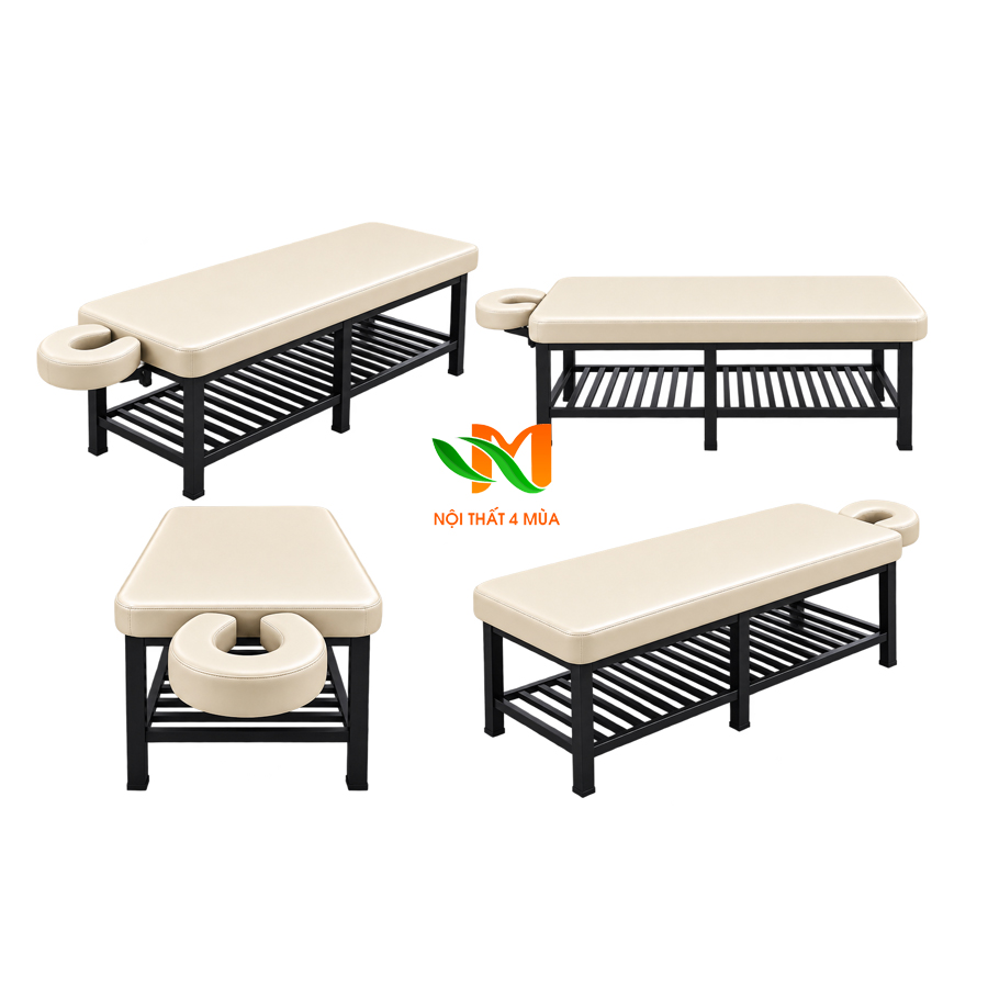 Giường spa vật lý trị liệu chân sắt Giường spa vật lý trị liệu chân sắt