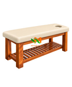 Giường massage gỗ Me Tây cao cấp