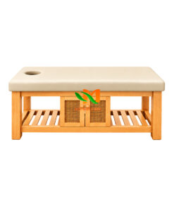 Giường massage gỗ sồi có hộc tủ cao cấp - GGSM02 3 Giường massage gỗ sồi có hộc tủ cao cấp - GGSM02