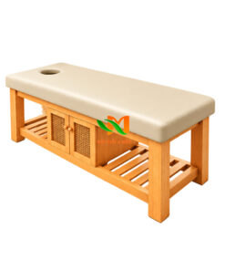 Giường massage gỗ sồi có hộc tủ cao cấp - GGSM02 4 Giường massage gỗ sồi có hộc tủ cao cấp - GGSM02